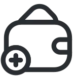 Wallet Add SVG Icon